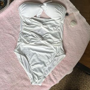 ana swimsuit full coverage back halter strap included